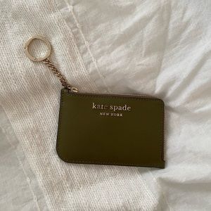 Kate Spade Olive Green Wallet